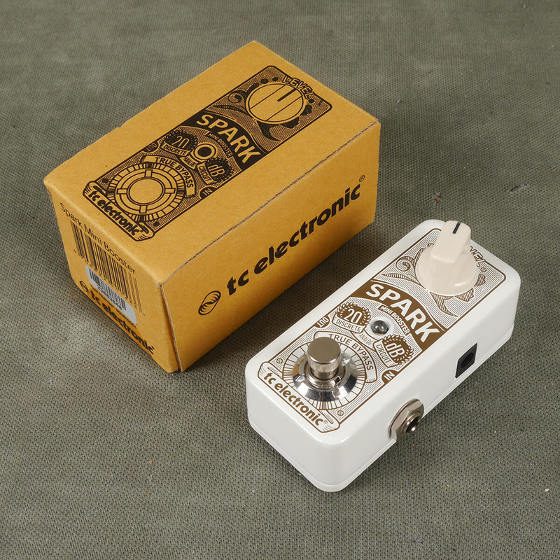 TC Electronic Spark Mini Boost FX Pedal w/Box - 2nd Hand