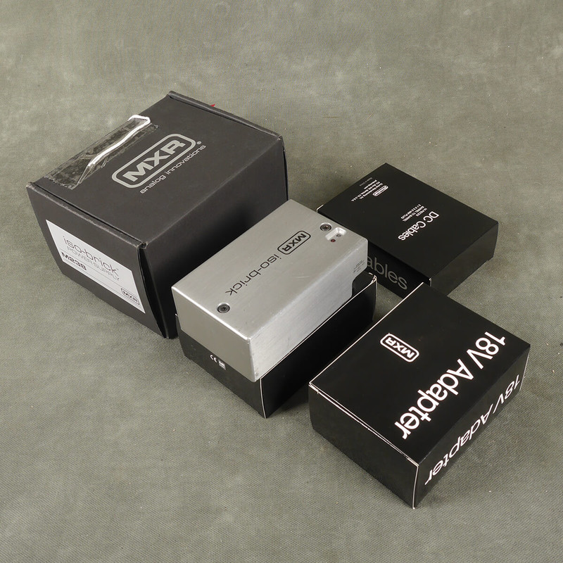 Mxr Iso-Brick Pedalboard Power Supply w/Box & PSU - Ex Demo