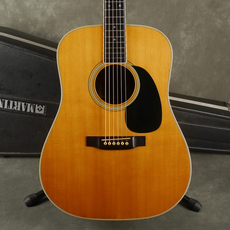 Martin 1978 D-35 Acoustic Guitar - Natural w/Hard Case - 2nd Hand Martin 1978 D-35 Acoustic Guitar - Natural w/Hard Case - 2nd Hand