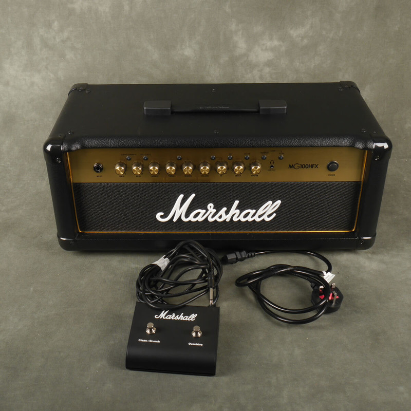 Marshall MG100HDFX Amp Head & Footswitch - 2nd Hand