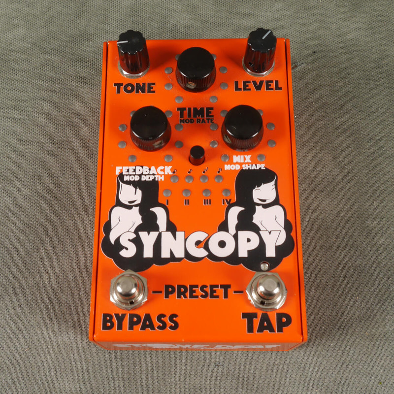Stone Deaf Syncopy Analog Delay FX Pedal - 2nd Hand Stone Deaf Syncopy Analog Delay FX Pedal - 2nd Hand