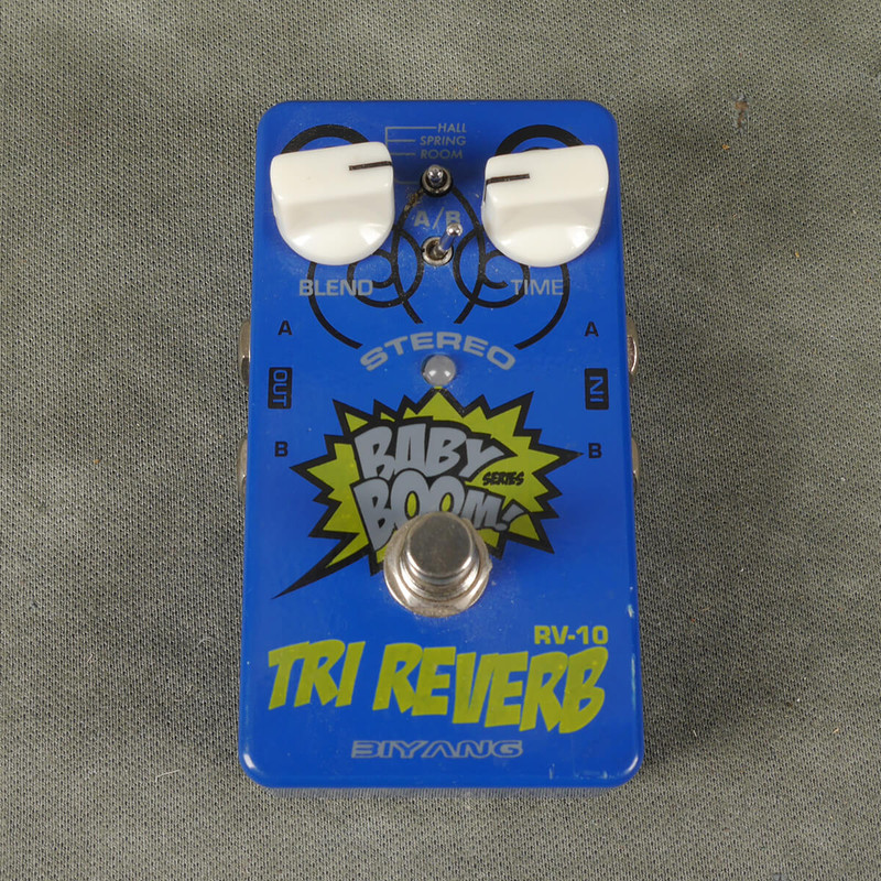 Biyang Tri Reverb FX Pedal - 2nd Hand