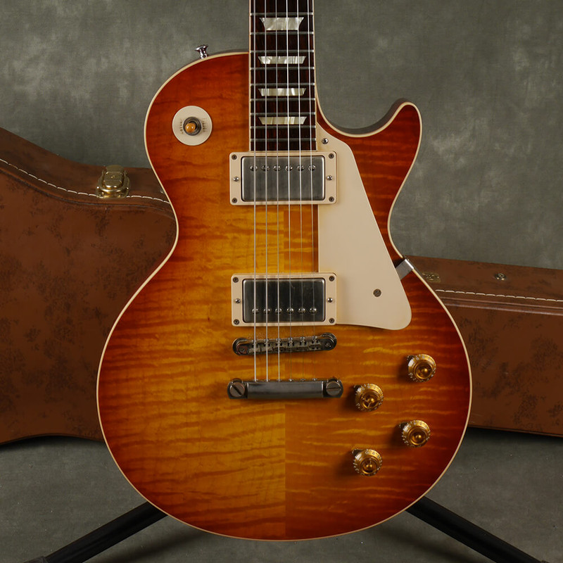 Gibson Custom Shop 1959 Les Paul Standard VOS - Iced Tea w/Hard Case - 2nd Hand Gibson Custom Shop 1959 Les Paul Standard VOS - Iced Tea w/Hard Case - 2nd Hand