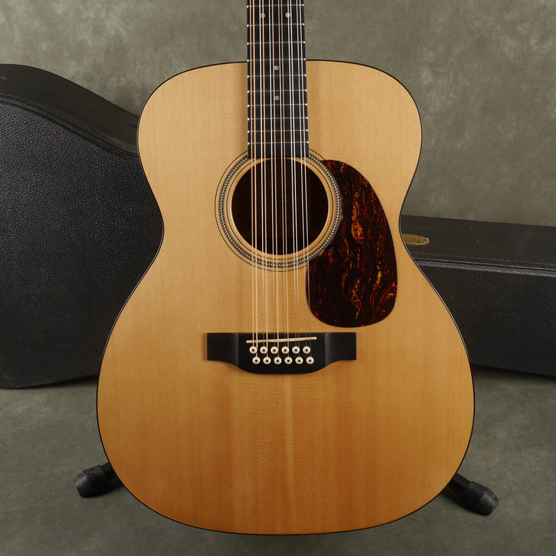 Martin-J12-16GT - B Band Pickup - Natural w/Hard Case - 2nd Hand