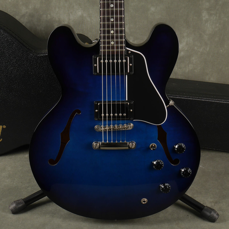 Gibson ES-335 Dot - Blue Burst w/Hard Case - 2nd Hand