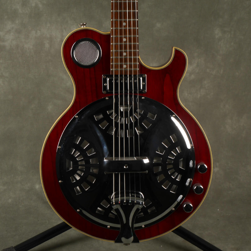 Tanglewood TBS 500 Blue Sound Resonator - Cherry Red - 2nd Hand