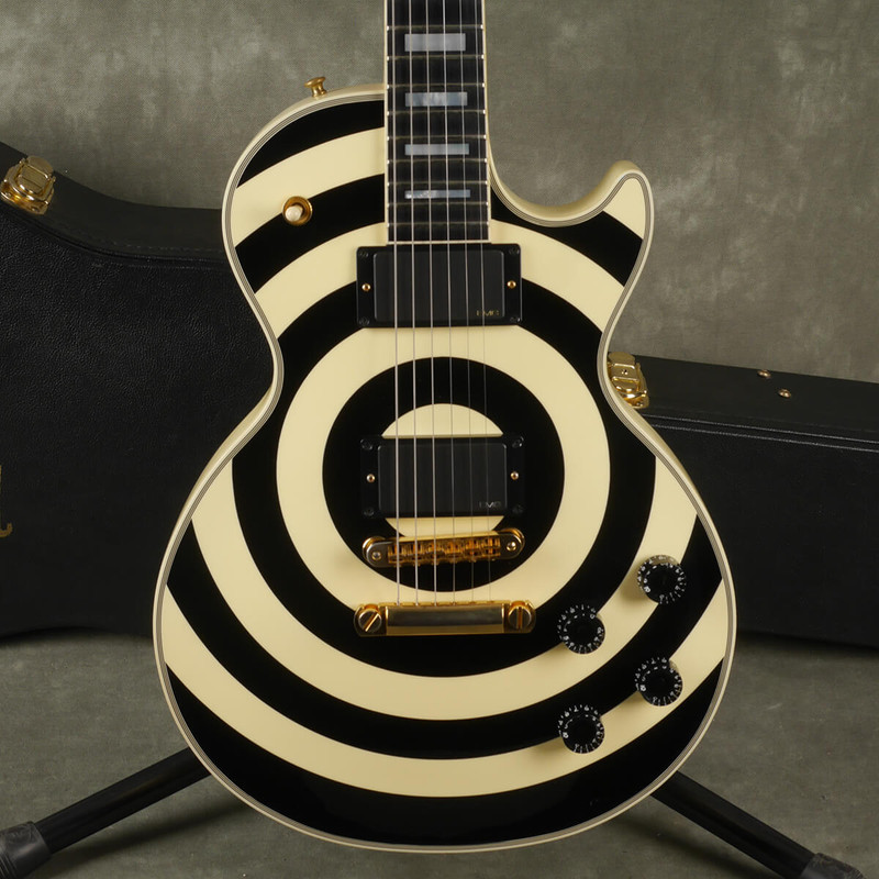 Gibson Custom Shop Zakk Wylde Les Paul Custom - Bullseye w/Hard Case - 2nd Hand Gibson Custom Shop Zakk Wylde Les Paul Custom - Bullseye w/Hard Case - 2nd Hand