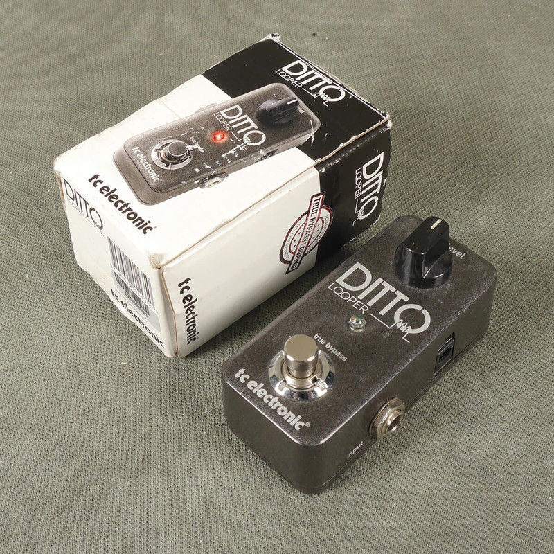 TC Electronics Ditto Looper FX Pedal w/Box - 2nd Hand