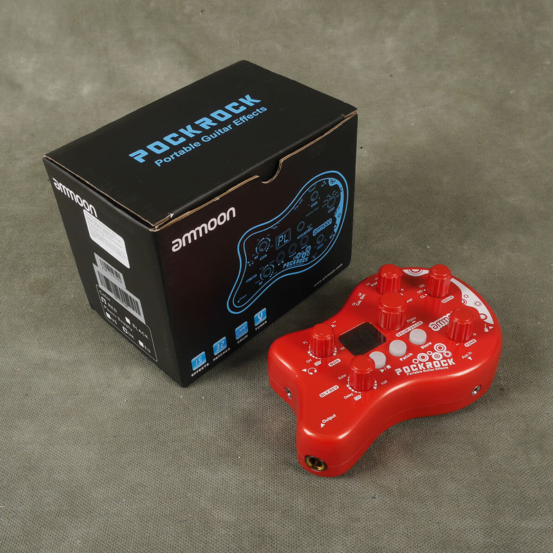 Amoon Pockrock Guitar Multi FX Processor w/Box - 2nd Hand