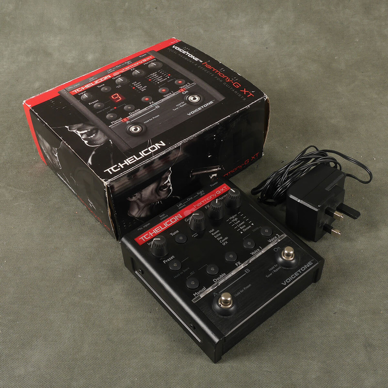 TC Helicon Voicetone Harmony G-XT Vocal FX w/Box & PSU - 2nd Hand
