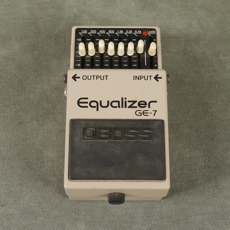 Boss GE-7 Graphic EQ FX Pedal - 2nd Hand
