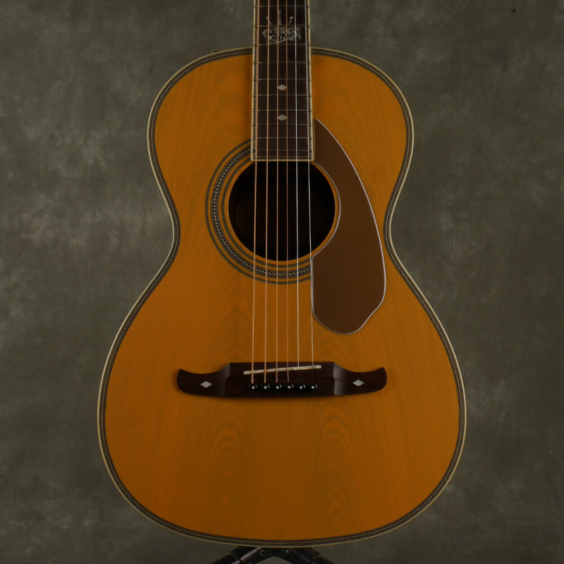 Fender Ron Emory Loyalty Parlour Acoustic Guitar - Butterscotch - 2nd Hand