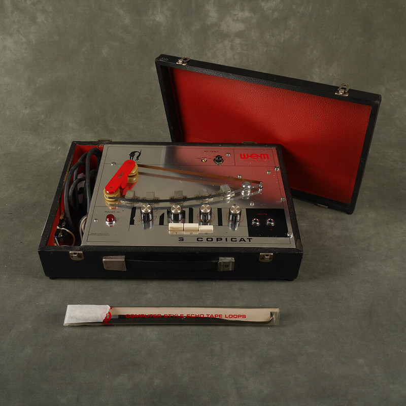 WEM Copicat Tape Echo FX Pedal w/Spare Tape - 2nd Hand **COLLECTION ONLY**