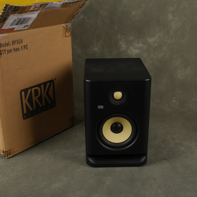 KRK Rokit RP5 G4 5 Inch Powered Studio Monitor w/Box - Ex Demo