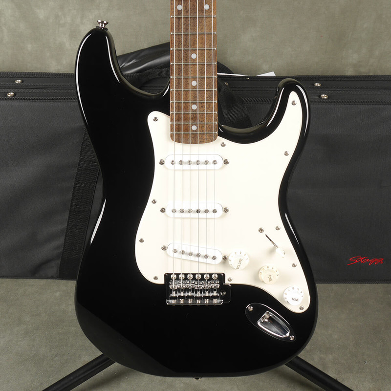 Squier Affinity Stratocaster - Black w/Case - 2nd Hand Squier Affinity Stratocaster - Black w/Case - 2nd Hand