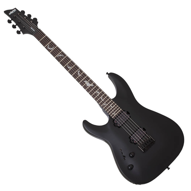 Schecter Damien-6 LH - Satin Black