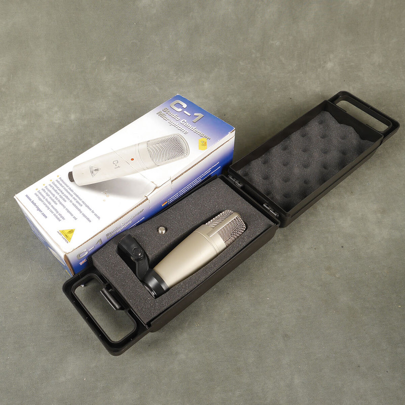 Behringer C-1 Condenser Microphone w/Box - 2nd Hand Behringer C-1 Condenser Microphone w/Box - 2nd Hand