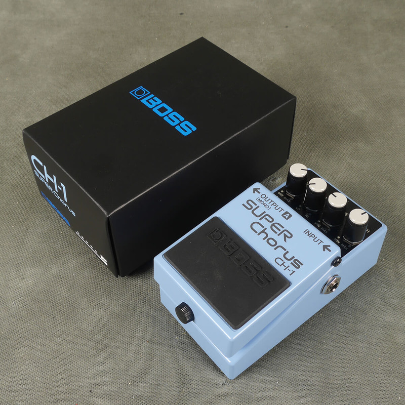 Boss CH-1 Chorus FX Pedal w/Box - 2nd Hand