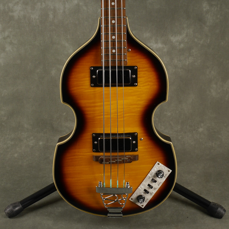 Acepro Violin Bass Guitar - Vintage Sunburst - 2nd Hand