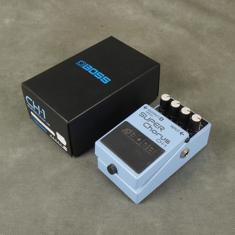 Boss CH-1 Super Chorus FX Pedal w/Box - 2nd Hand (109971)