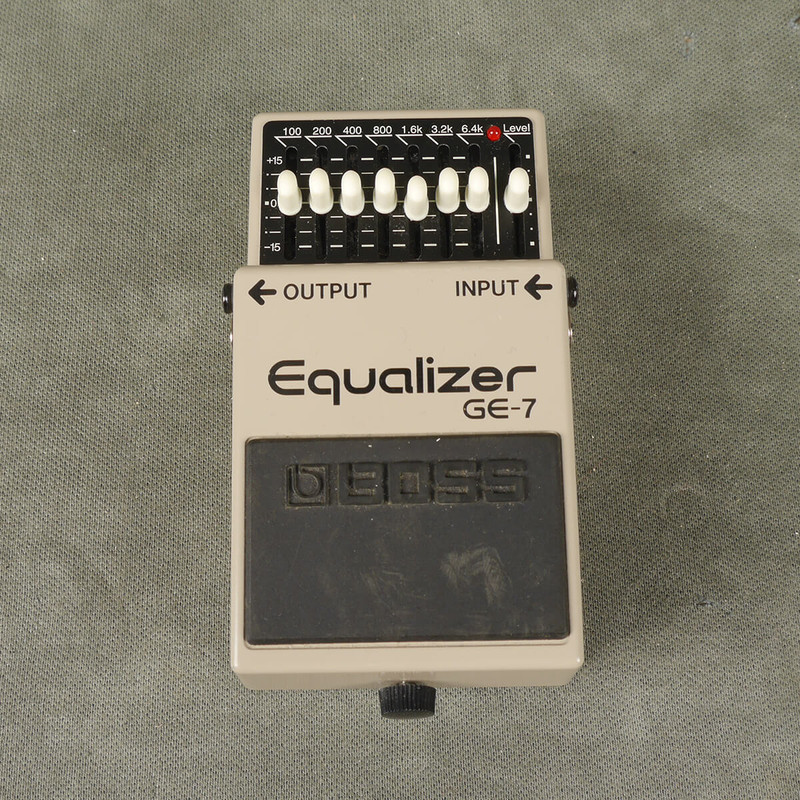 Boss GE-7 Graphic EQ FX Pedal - 2nd Hand (110030)