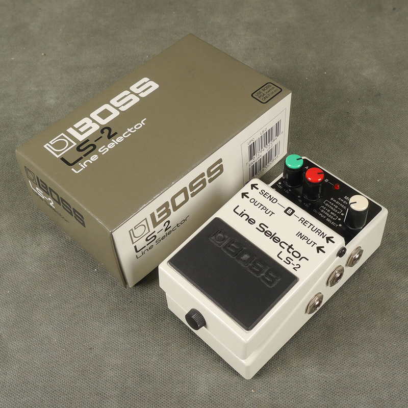 Boss LS-2 Line Selector FX Pedal w/Box - 2nd Hand (110237)