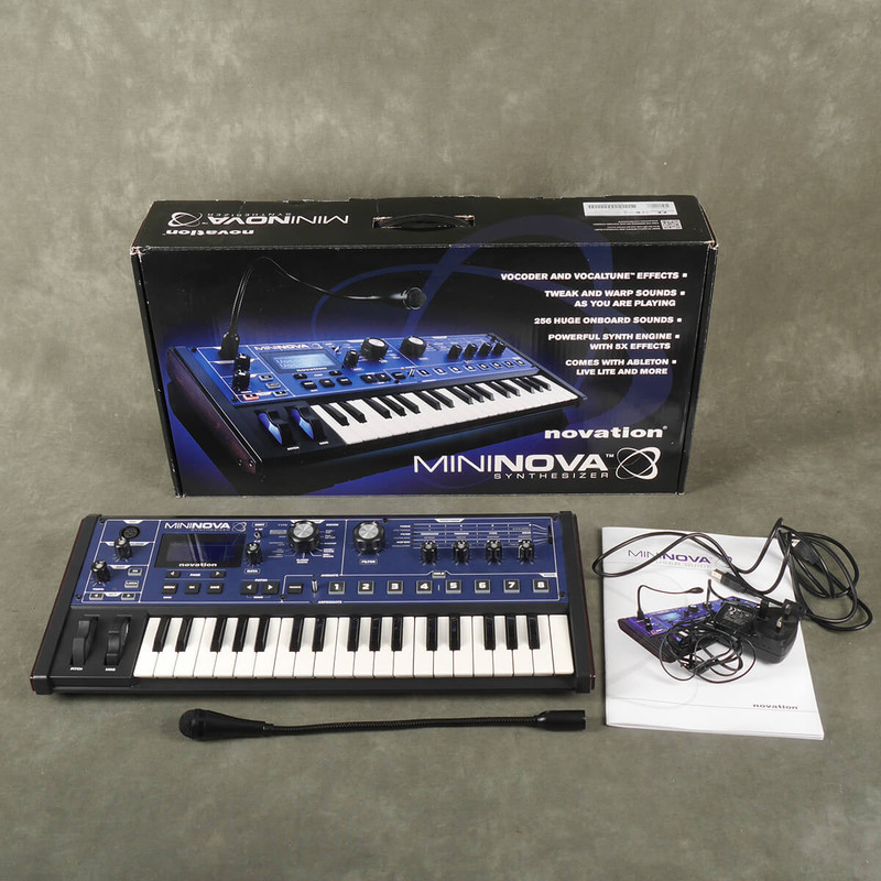 Novation MiniNova Synthesizer w/Box & PSU - 2nd Hand