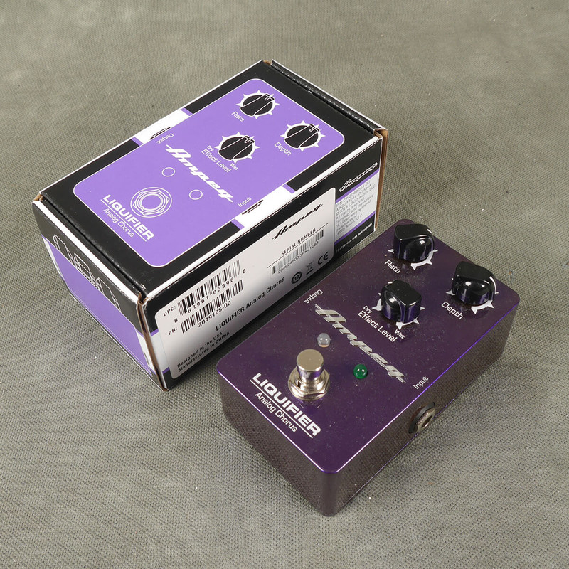 Ampeg Liquifier Analog Bass Chorus FX Pedal w/Box - 2nd Hand