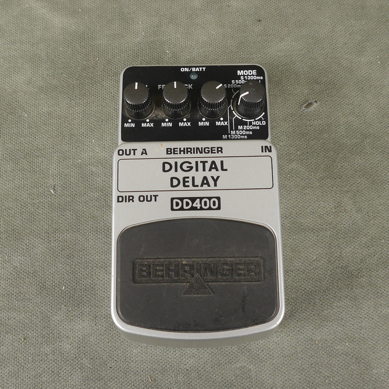 Behringer DD400 Digital Delay FX Pedal - 2nd Hand