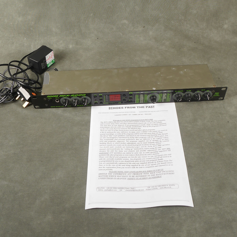 Zoom RFX2000 with EFTP & PSU - 2nd Hand