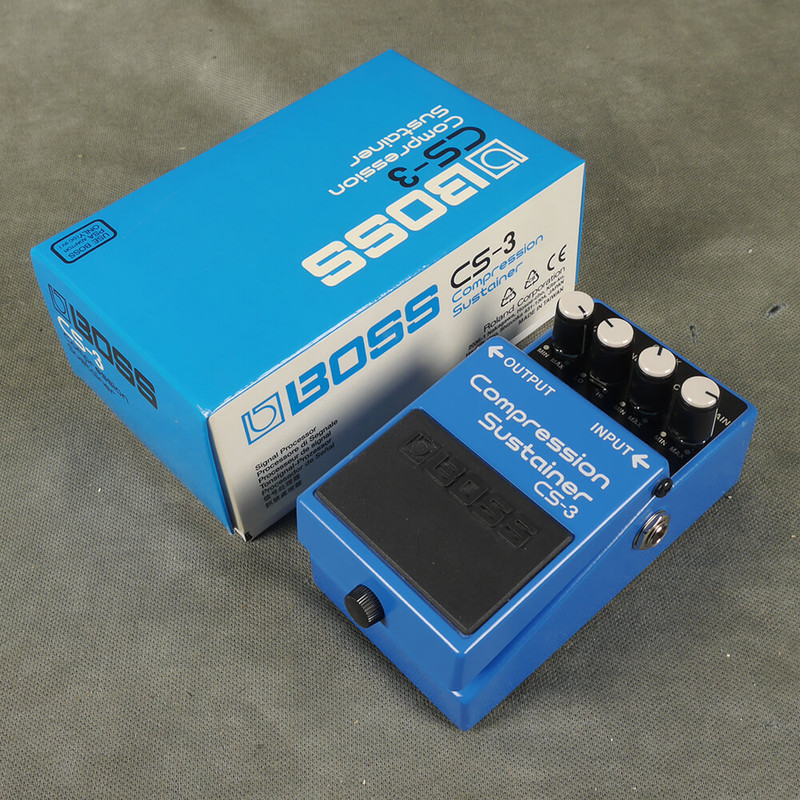 Boss CS-3 Compressor FX Pedal w/Box - 2nd Hand (110313)