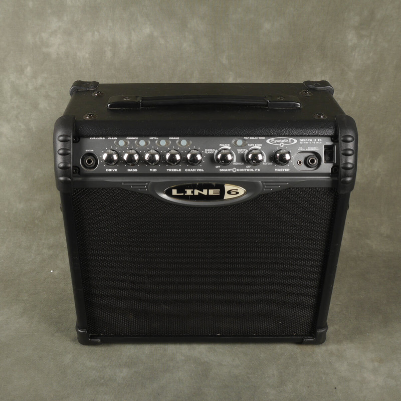 Line 6 Spider II 15w Combo Amplifier - 2nd Hand