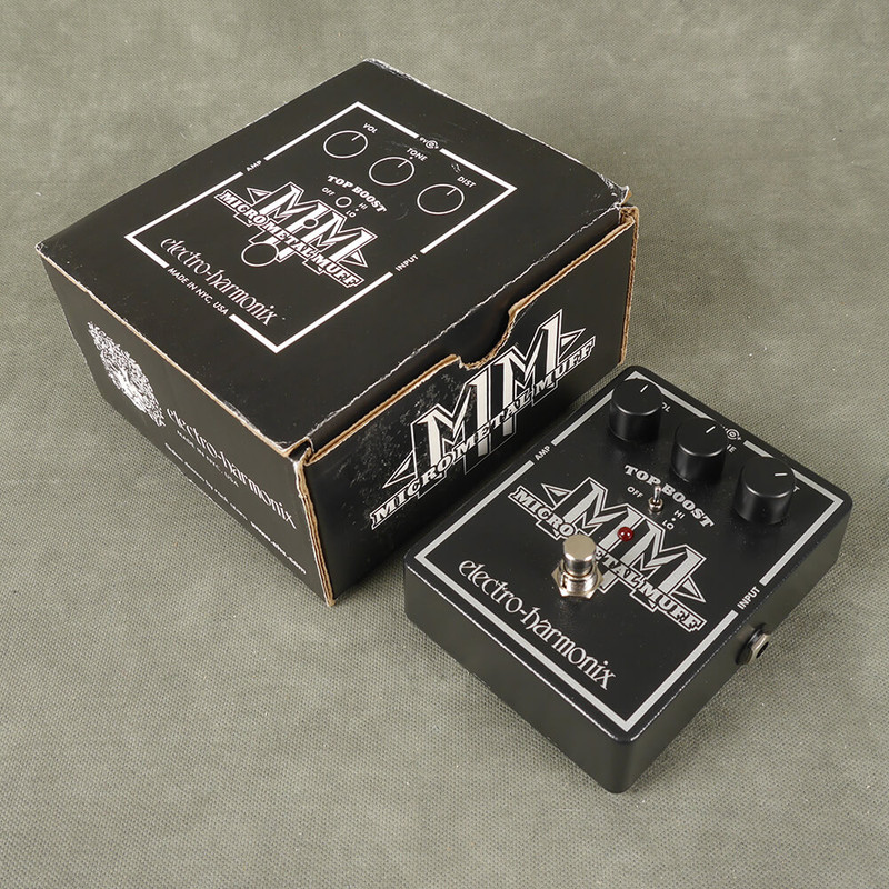 Electro Harmonix Micro Metal Muff Distortion FX Pedal w/Box - 2nd Hand