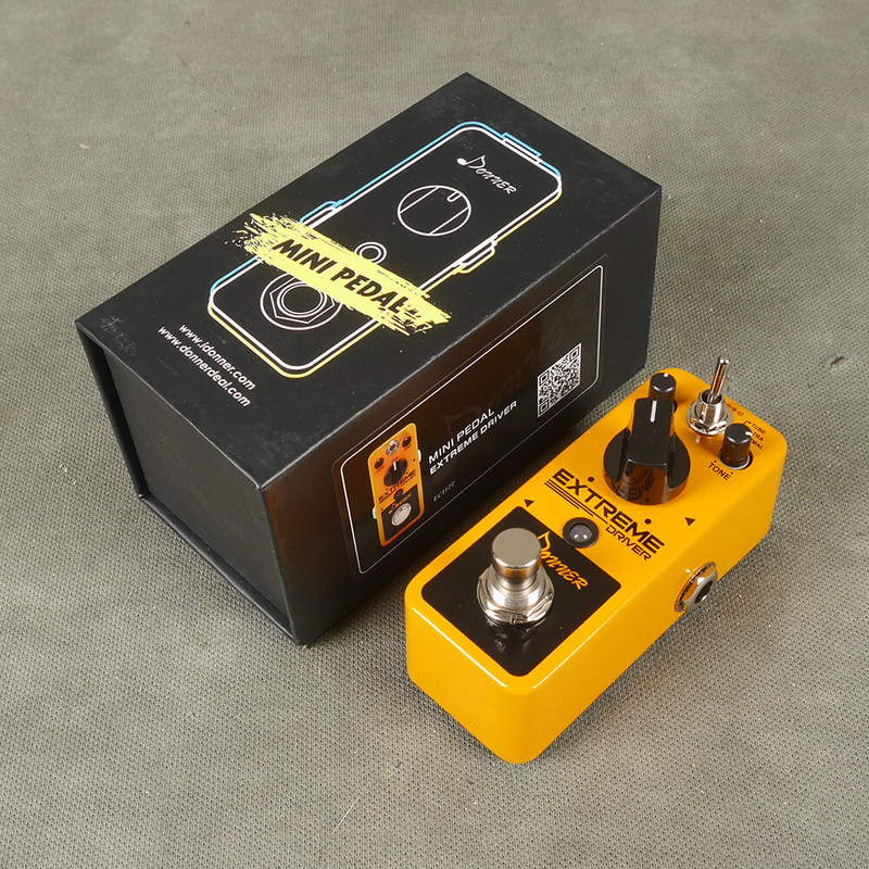 Donner Extreme Driver Analog Distortion FX Pedal w/Box - 2nd Hand