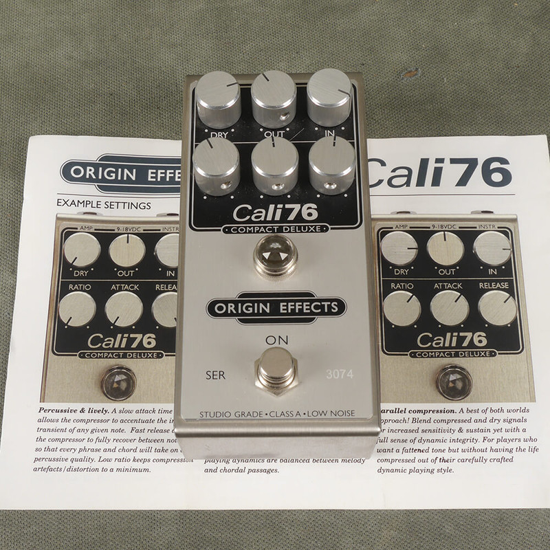 Origin Effects Cali76 Compressor FX Pedal - 2nd Hand