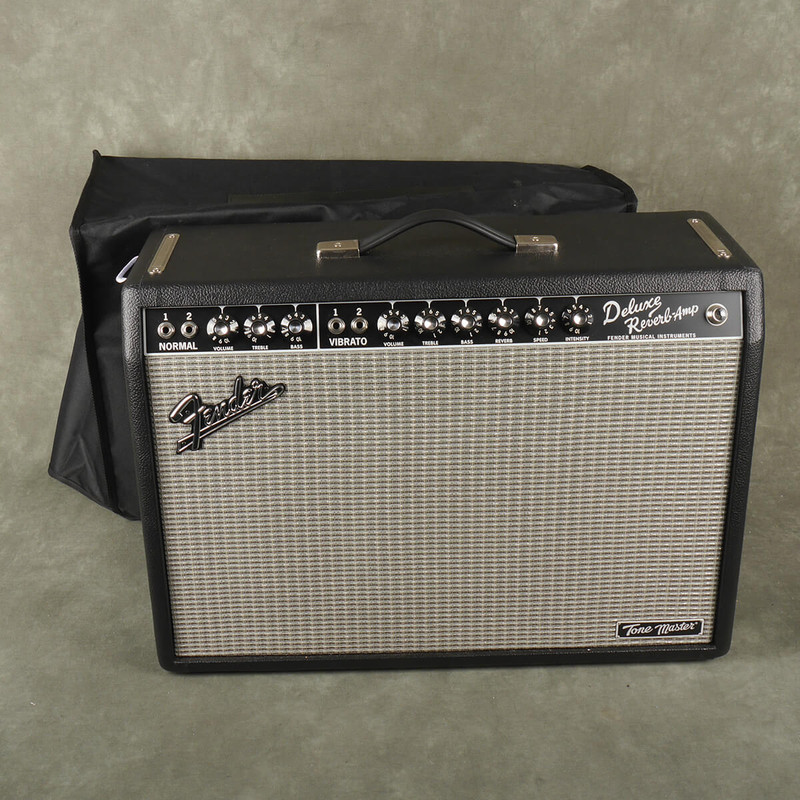 Fender Tonemaster Deluxe Reverb & Footswitch w/Cover - 2nd Hand (110993)