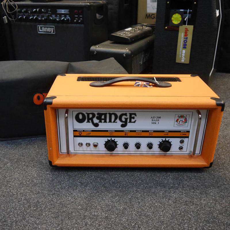 Orange AD200B Valve Bass Amplifier Head w/Cover - 2nd Hand **COLLECTION ONLY**