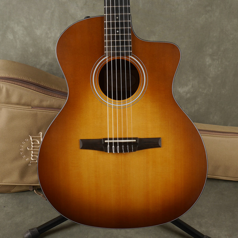 Taylor 114ce-N SB Nylon Electro-Acoustic - Sunburst w/Gig Bag - 2nd Hand Taylor 114ce-N SB Nylon Electro-Acoustic - Sunburst w/Gig Bag - 2nd Hand