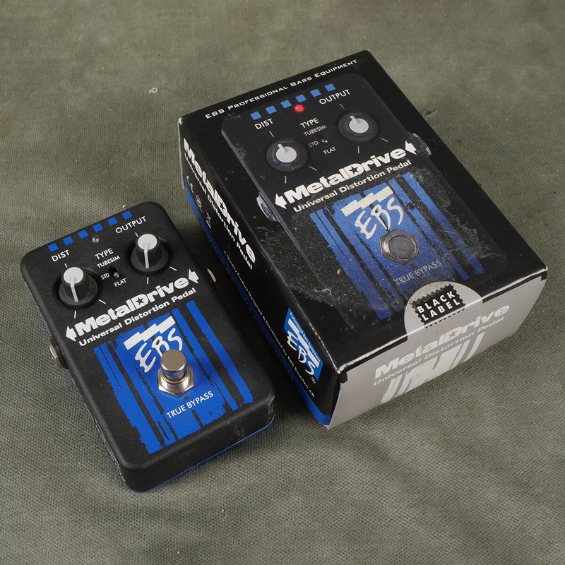EBS MetalDrive Distortion FX Pedal w/Box - 2nd Hand