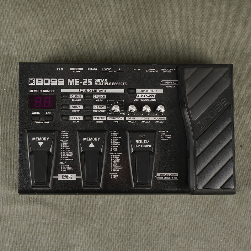 Boss ME-25 Multi-FX Pedal - 2nd Hand