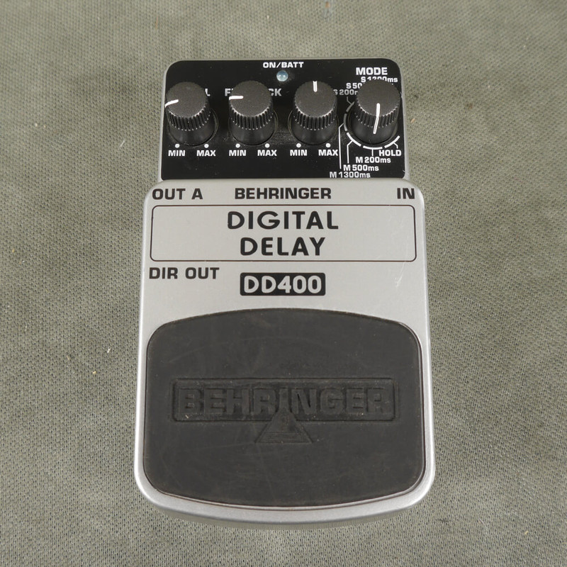 Behringer DD400 Digital Delay FX Pedal - 2nd Hand (111189)