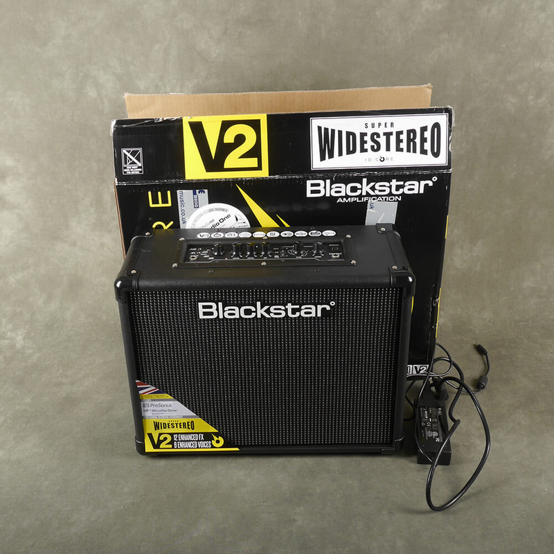 Blackstar ID Core Stereo 40 Combo Amplifier w/Box & PSU - 2nd Hand Blackstar ID Core Stereo 40 Combo Amplifier w/Box & PSU - 2nd Hand