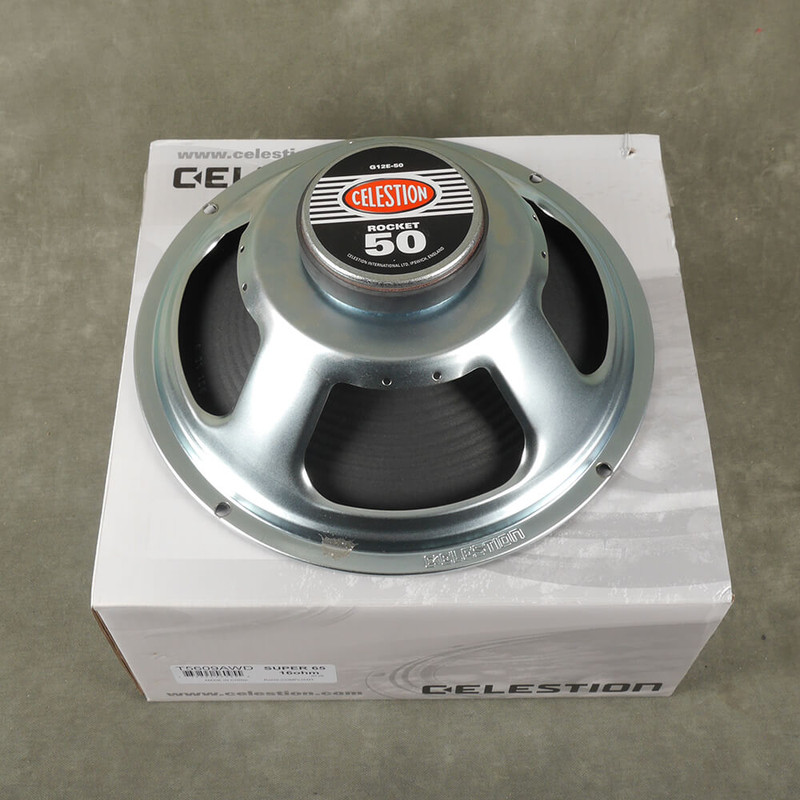 Celestion Rocket 50 16ohm 12 Inch Guitar Speaker w/Box - 2nd Hand