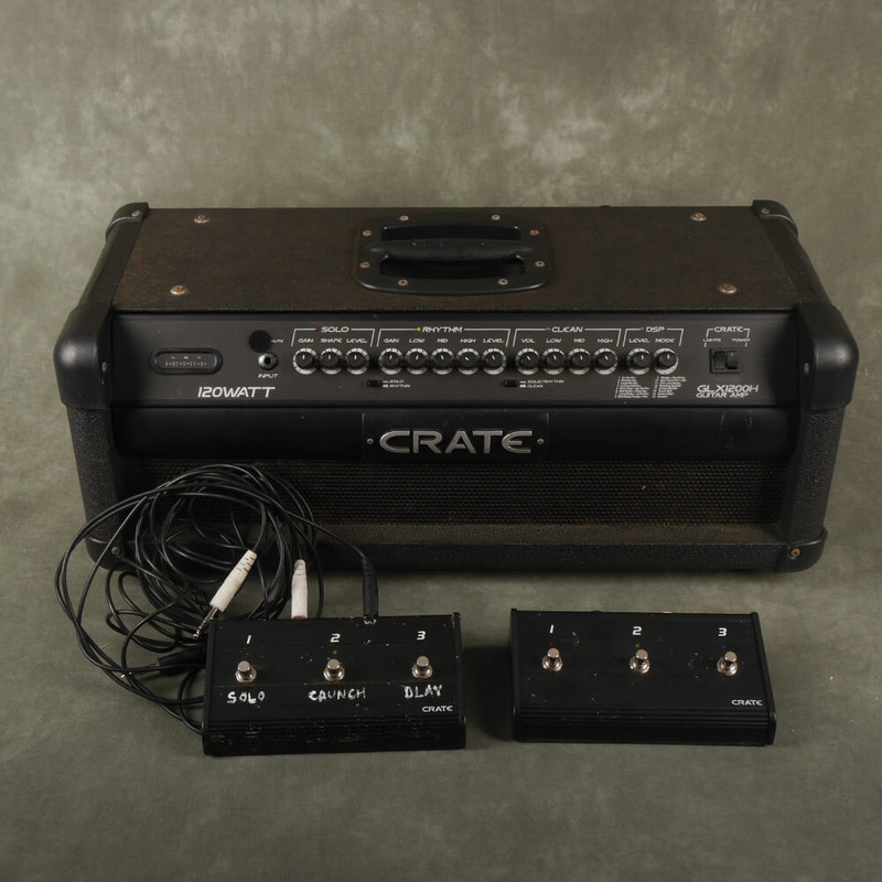 CRATE 120watt GLX1200H Guitar Amp Head - 2nd Hand