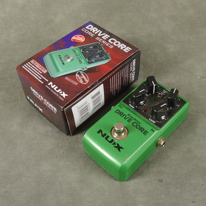 Nux Drive Core Overdrive FX Pedal w/Box - 2nd Hand