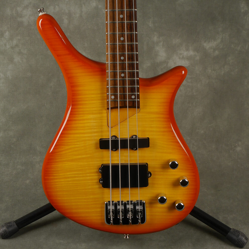 Shine Bass Guitar - Flame Honeyburst - 2nd Hand