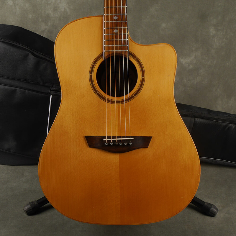 Faith Saturn HG Electro-Acoustic - Natural w/Gig Bag - 2nd Hand