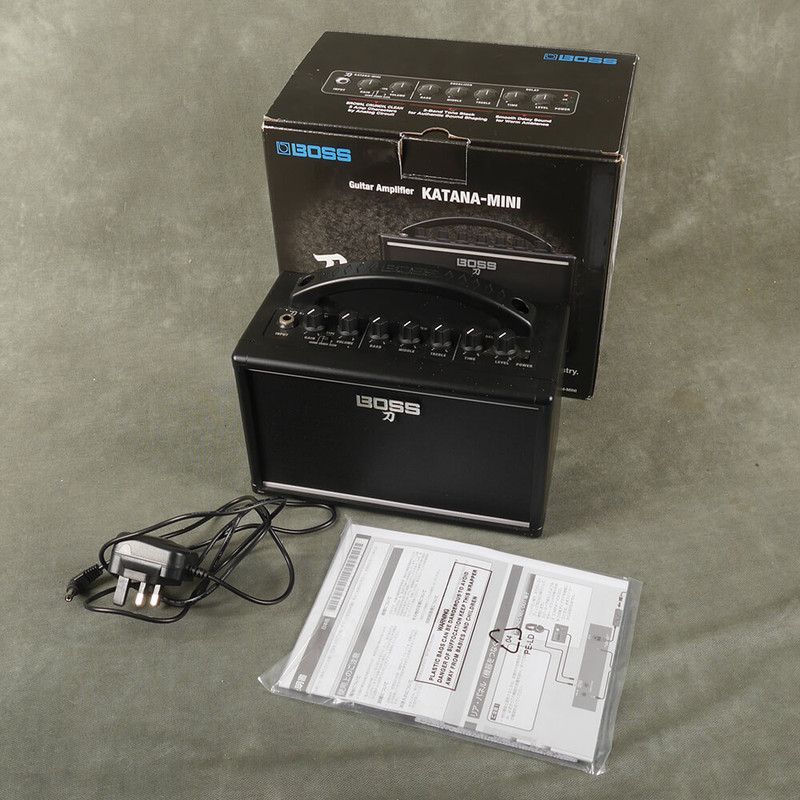 Boss Katana Mini Guitar Amplifier w/Box & PSU - 2nd Hand