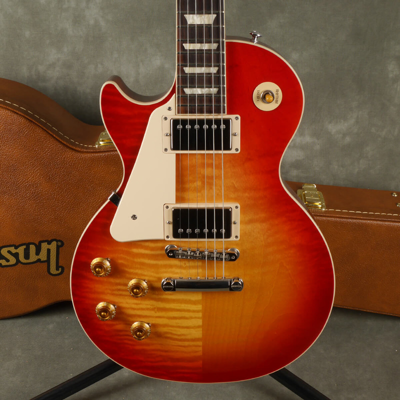 Gibson Les Paul Standard - Left Handed - Cherry Burst w/Hard Case - 2nd Hand Gibson Les Paul Standard - Left Handed - Cherry Burst w/Hard Case - 2nd Hand