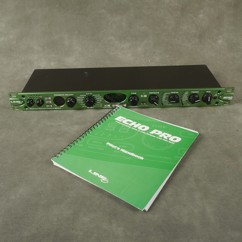Line 6 Echo Pro Delay Programmable Rack Multi FX - 2nd Hand